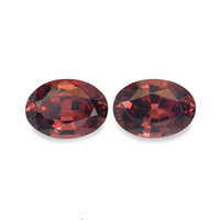 1.75 Ct.Tw. Oval Garnet Pair