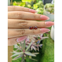 1.75&nbsp;Ct.Tw.Total Carat Weight Garnet Pair from Ceylon (Sri Lanka) Life Style