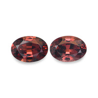 1.64 Ct.Tw. Oval Garnet Pair