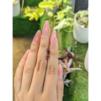 1.64&nbsp;Ct.Tw.Total Carat Weight Garnet Pair from Ceylon (Sri Lanka) Life Style