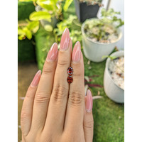 1.72&nbsp;Ct.Tw.Total Carat Weight Garnet Pair from Ceylon (Sri Lanka) Life Style