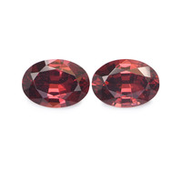 1.72 Ct.Tw. Oval Garnet Pair