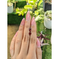 1.72&nbsp;Ct.Tw.Total Carat Weight Garnet Pair from Ceylon (Sri Lanka) Life Style