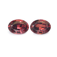 1.64 Ct.Tw. Oval Garnet Pair