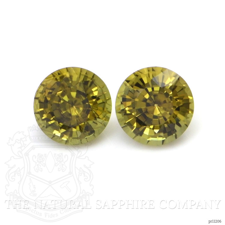 1.44 Ct.Tw. Chrysoberyl Pair from Ceylon (Sri Lanka)