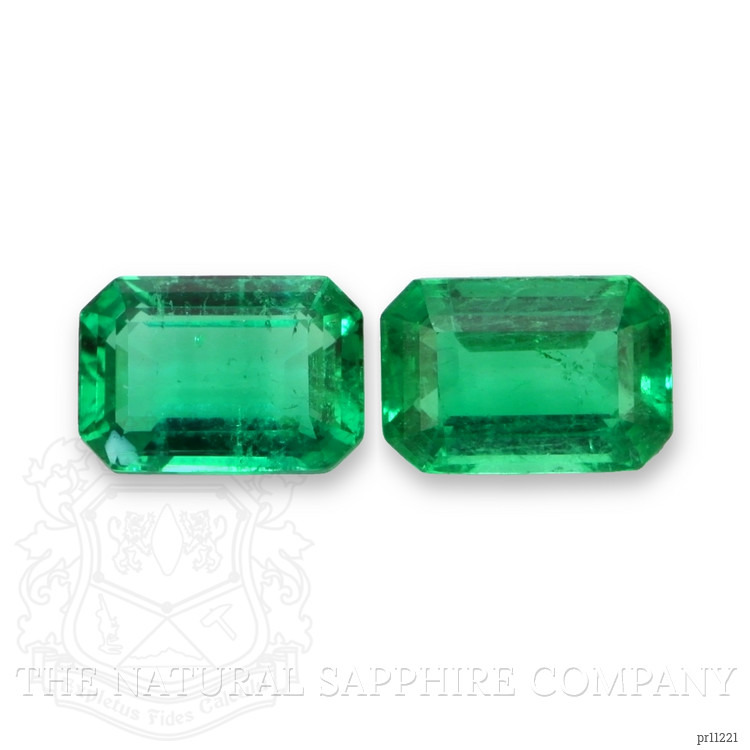 1.11 Ct.Tw. Emerald Pair from Afghanistan