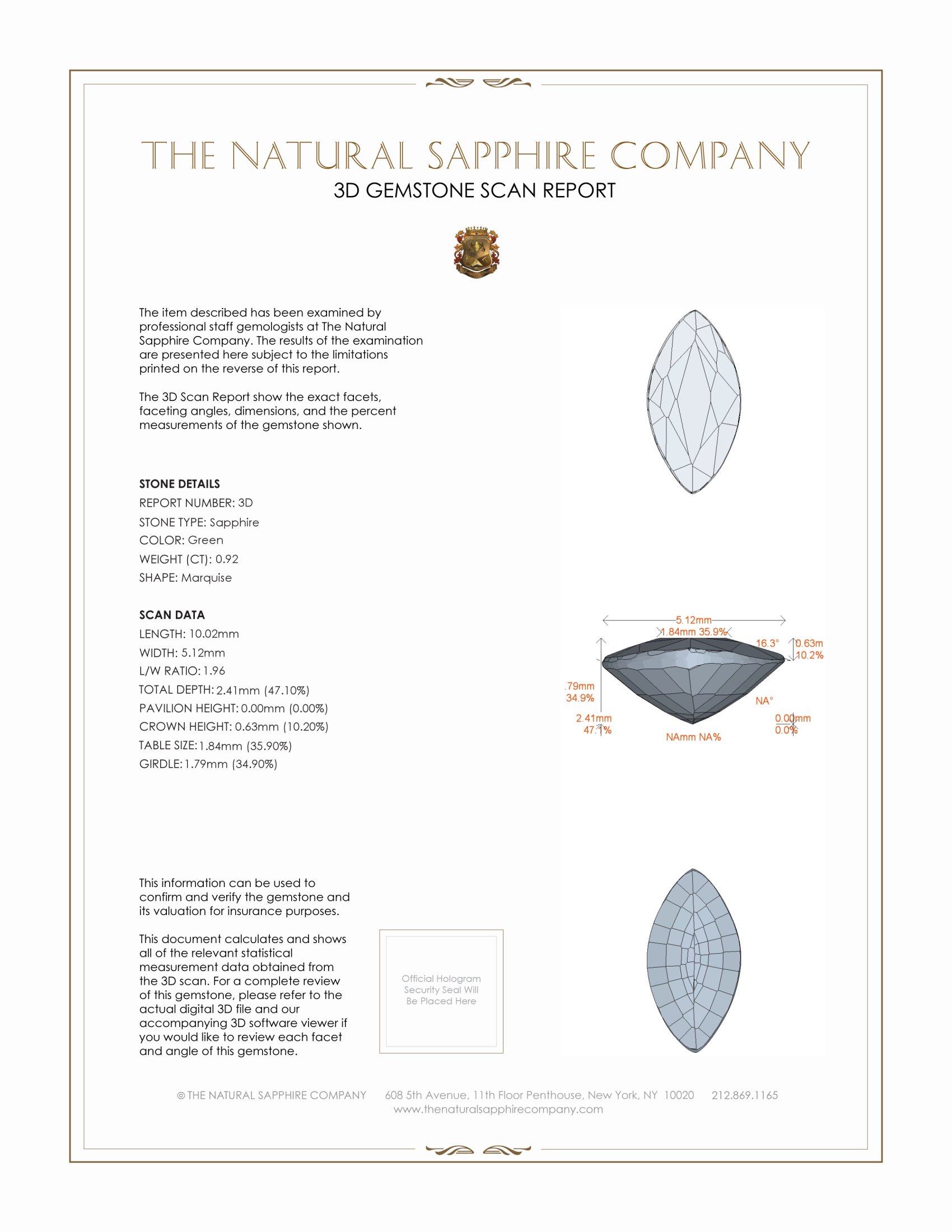 1.87 Ct.Tw. Green Sapphire Pair from Ceylon (Sri Lanka)