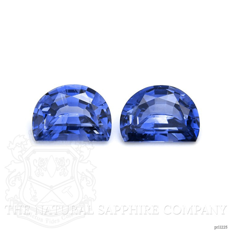 2.52 Ct.Tw. Blue Sapphire Pair from Ceylon (Sri Lanka)