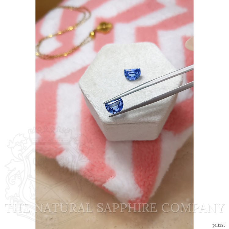 2.52 Ct.Tw. Blue Sapphire Pair from Ceylon (Sri Lanka)