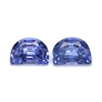 2.90&nbsp;Ct.Tw.Total Carat Weight Blue Sapphire Pair from Ceylon (Sri Lanka) Video