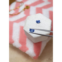 1.73&nbsp;Ct.Tw.Total Carat Weight Blue Sapphire Pair from Ceylon (Sri Lanka) Life Style