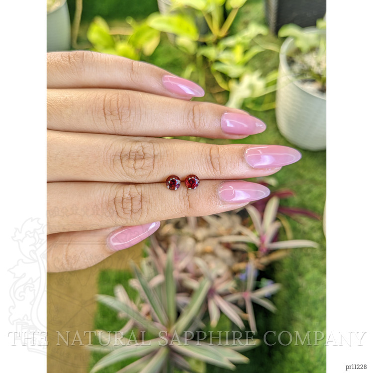 1.70 Ct.Tw. Garnet Pair from Ceylon (Sri Lanka)