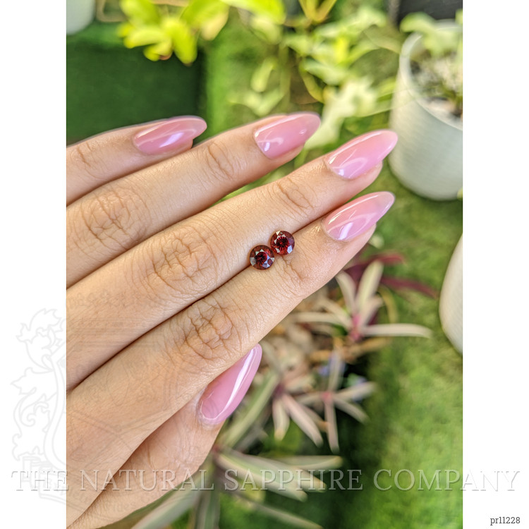 1.70 Ct.Tw. Garnet Pair from Ceylon (Sri Lanka)