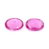 5.69&nbsp;Ct.Tw.Total Carat Weight Pink Sapphire Pair from Ceylon (Sri Lanka) Video