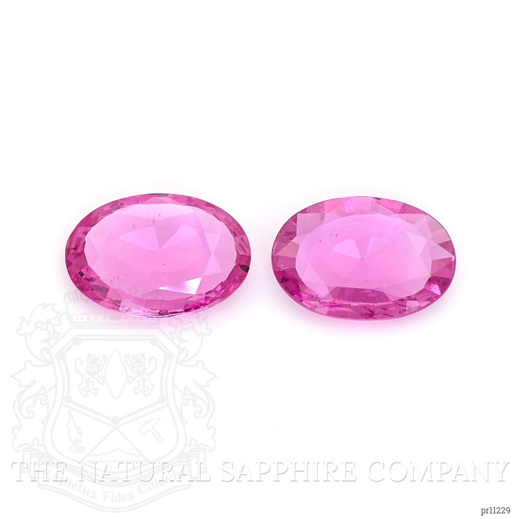 5.69 Ct.Tw. Pink Sapphire Pair from Ceylon (Sri Lanka)