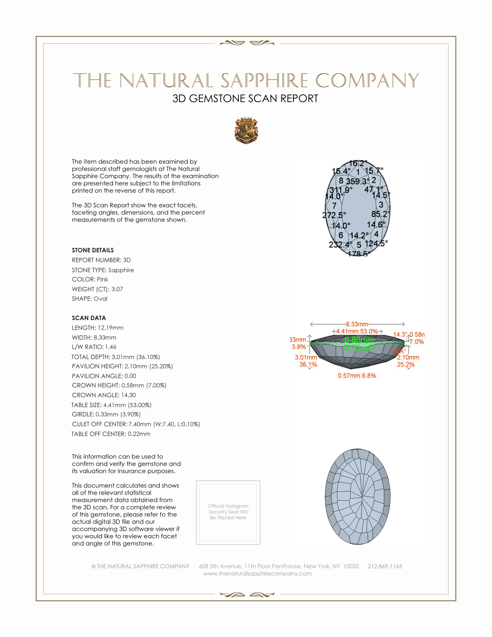 5.69 Ct.Tw. Pink Sapphire Pair from Ceylon (Sri Lanka)