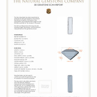 2.66&nbsp;Ct.Tw.Total Carat Weight Tourmaline Pair from Brazil 3 D Scan Report
