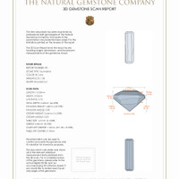 2.66&nbsp;Ct.Tw.Total Carat Weight Tourmaline Pair from Brazil 3 D Scan Report
