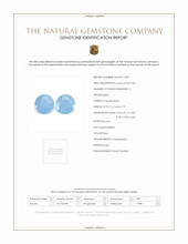 4.34 Ct.Tw.Total Carat Weight Aquamarine Pair from Brazil Scan Report