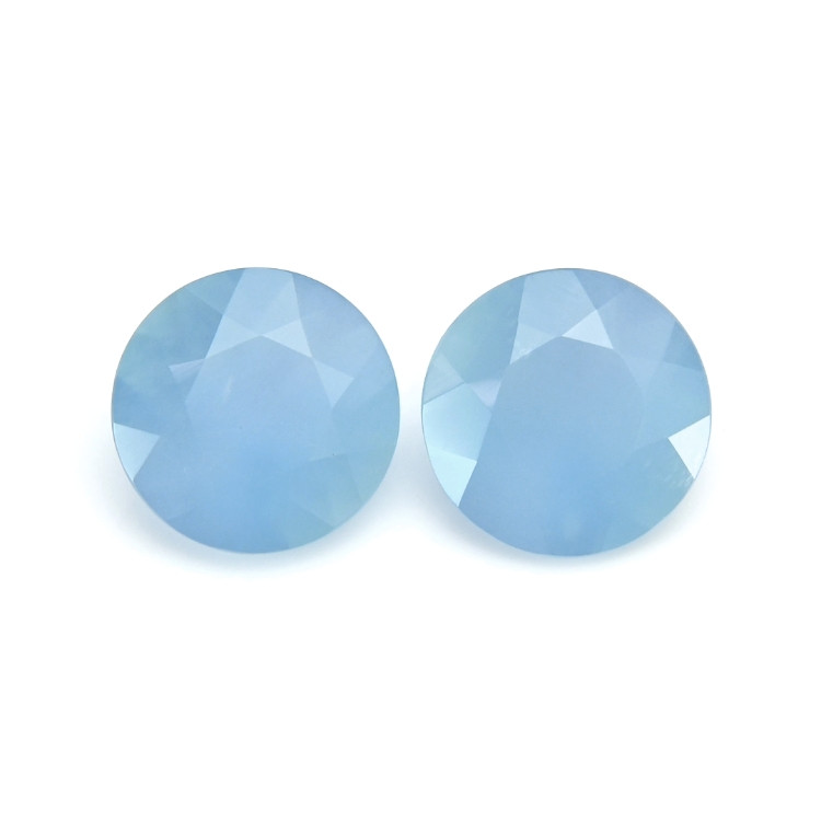 4.34 Ct.Tw. Aquamarine Pair from Brazil
