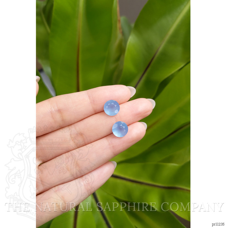 4.34 Ct.Tw. Aquamarine Pair from Brazil