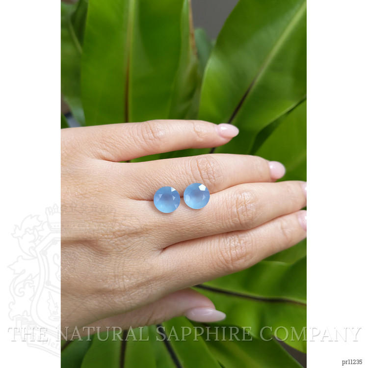 4.34 Ct.Tw. Aquamarine Pair from Brazil