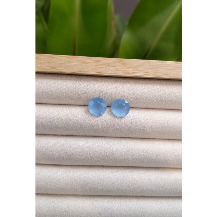 4.34 Ct.Tw. Aquamarine Pair from Brazil