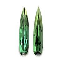 3.64 Ct.Tw.Total Carat Weight Tourmaline Pair from Brazil Video