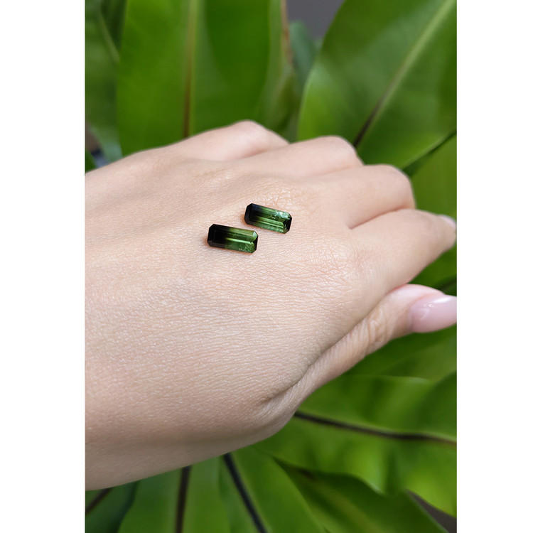 2.76 Ct.Tw. Tourmaline Pair from Brazil