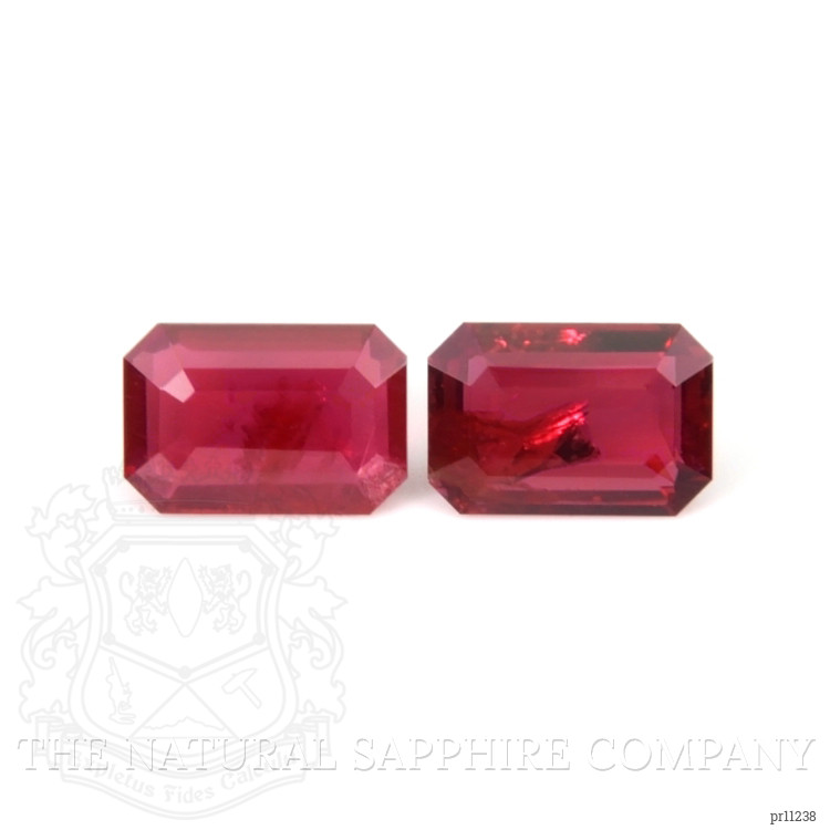 1.38 Ct.Tw. Ruby Pair from Mozambique