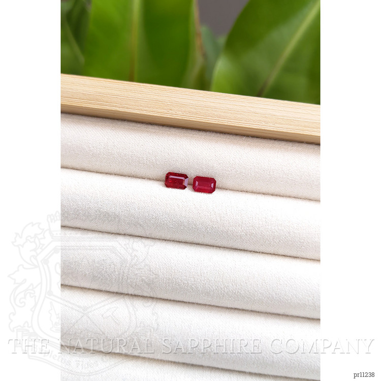 1.38 Ct.Tw. Ruby Pair from Mozambique