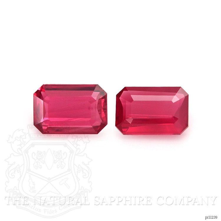 1.15 Ct.Tw. Ruby Pair from Mozambique