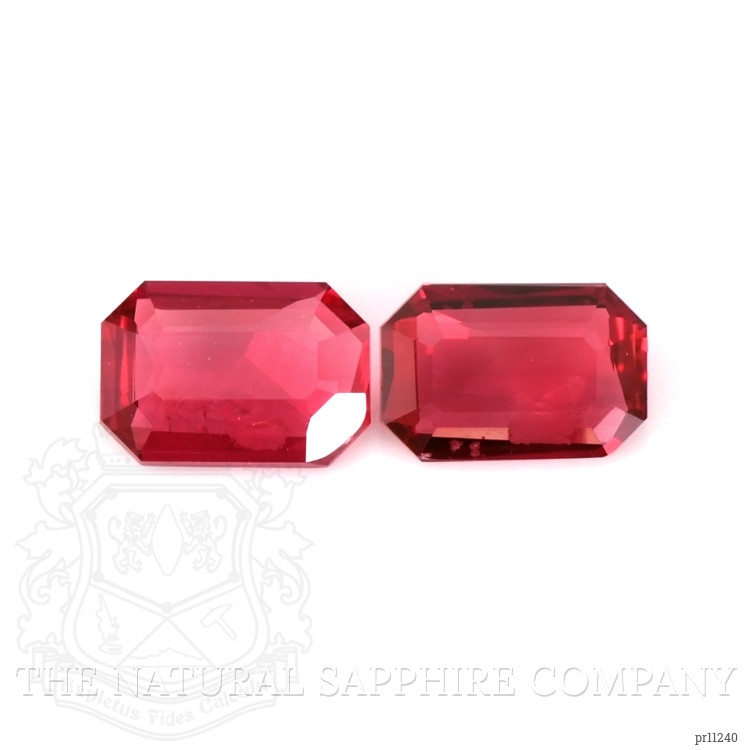 0.94 Ct.Tw. Ruby Pair from Mozambique