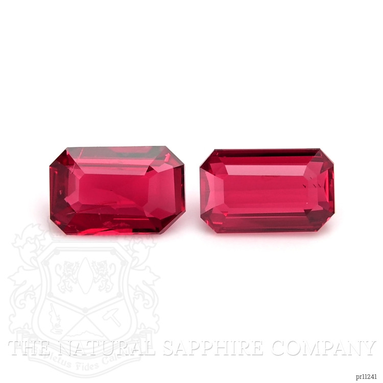 1.12 Ct.Tw. Ruby Pair from Mozambique