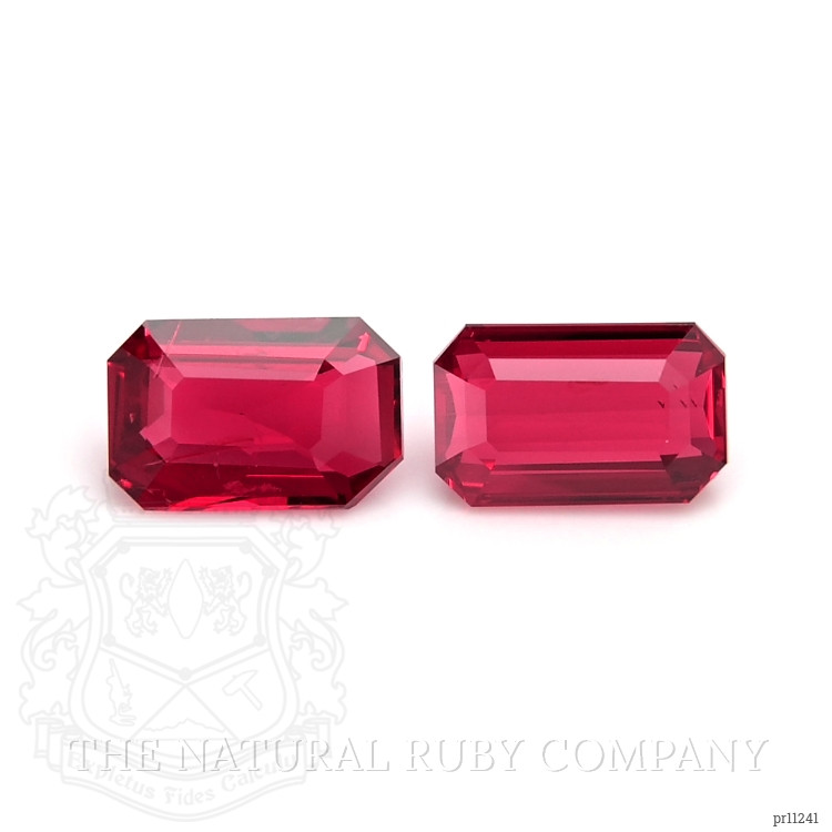 1.12 Ct.Tw. Ruby Pair from Mozambique