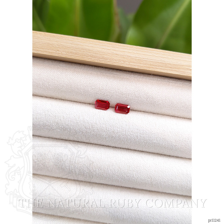 1.12 Ct.Tw. Ruby Pair from Mozambique