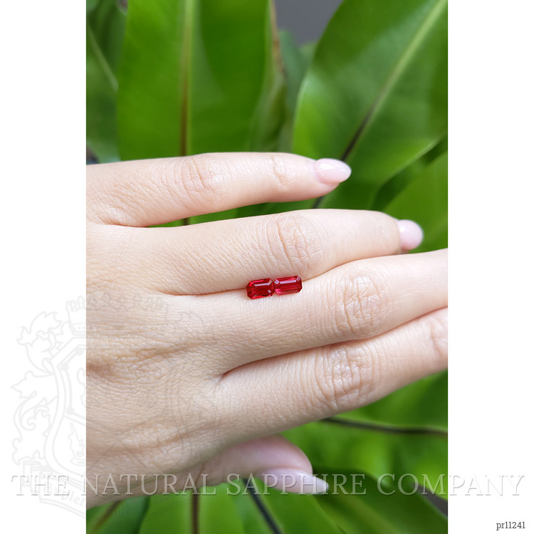 1.12 Ct.Tw. Ruby Pair from Mozambique