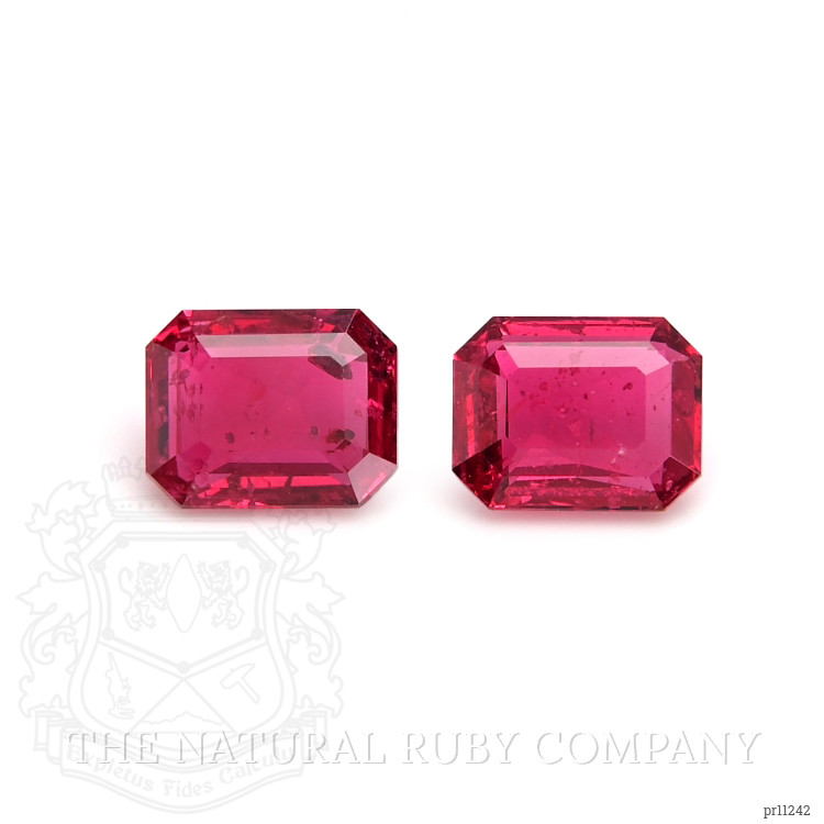 1.51 Ct.Tw. Ruby Pair from Mozambique