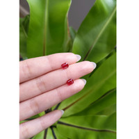 1.51 Ct.Tw.Total Carat Weight Ruby Pair from Mozambique Life Style
