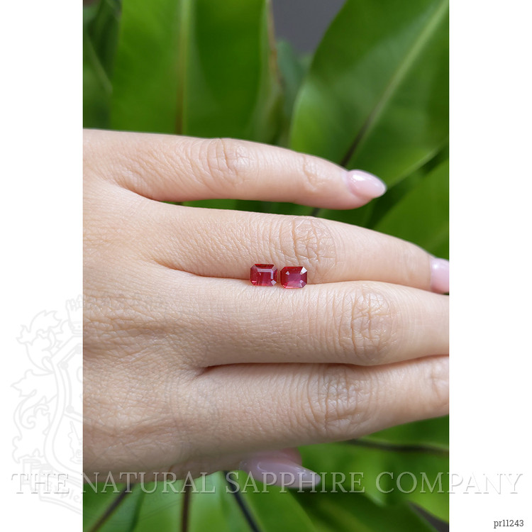 1.04 Ct.Tw. Ruby Pair from Mozambique