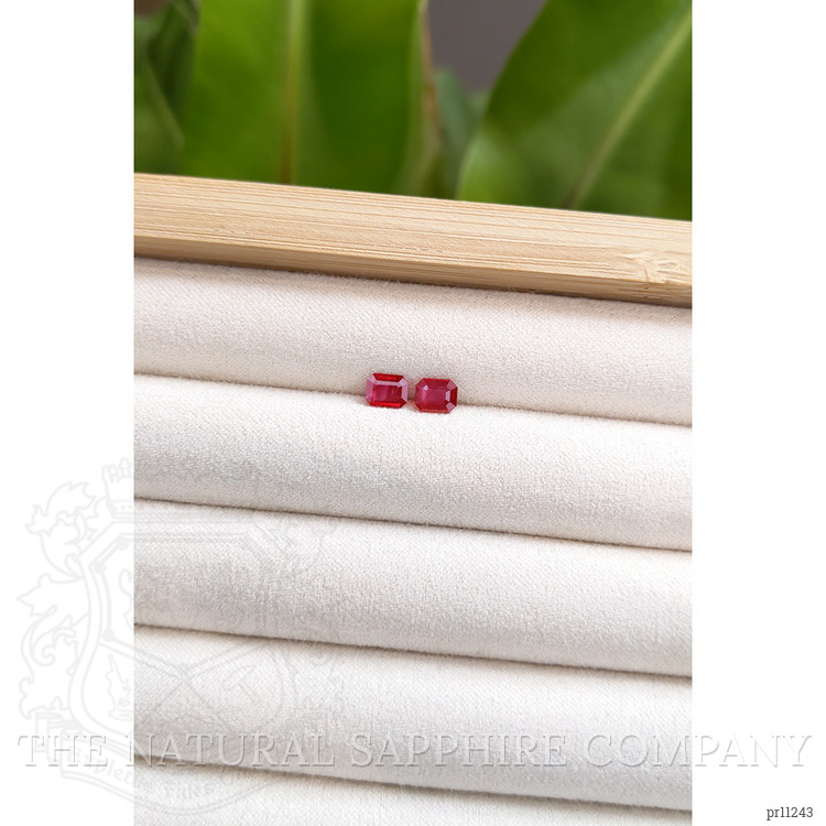 1.04 Ct.Tw. Ruby Pair from Mozambique