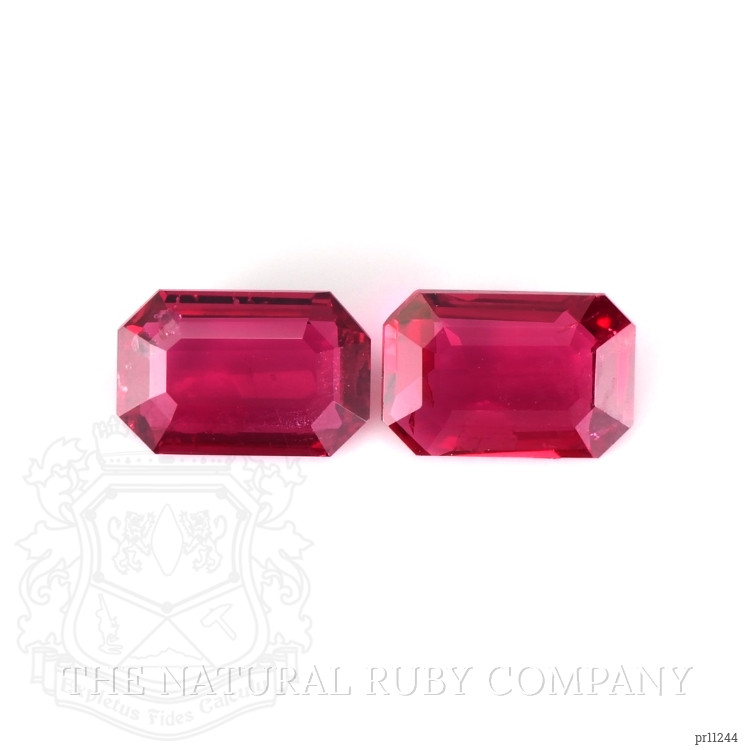 0.98 Ct.Tw. Ruby Pair from Mozambique