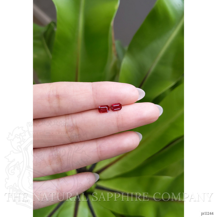 0.98 Ct.Tw. Ruby Pair from Mozambique