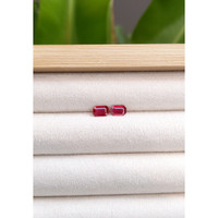 0.98&nbsp;Ct.Tw.Total Carat Weight Ruby Pair from Mozambique Life Style