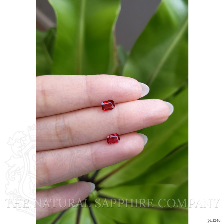 1.15 Ct.Tw. Ruby Pair from Mozambique