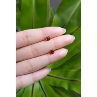 1.32&nbsp;Ct.Tw.Total Carat Weight Ruby Pair from Mozambique Life Style