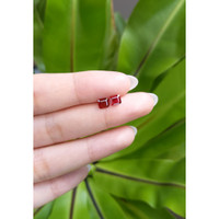 1.32 Ct.Tw.Total Carat Weight Ruby Pair from Mozambique Life Style