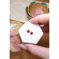 1.07&nbsp;Ct.Tw.Total Carat Weight Ruby Pair from Mozambique Life Style