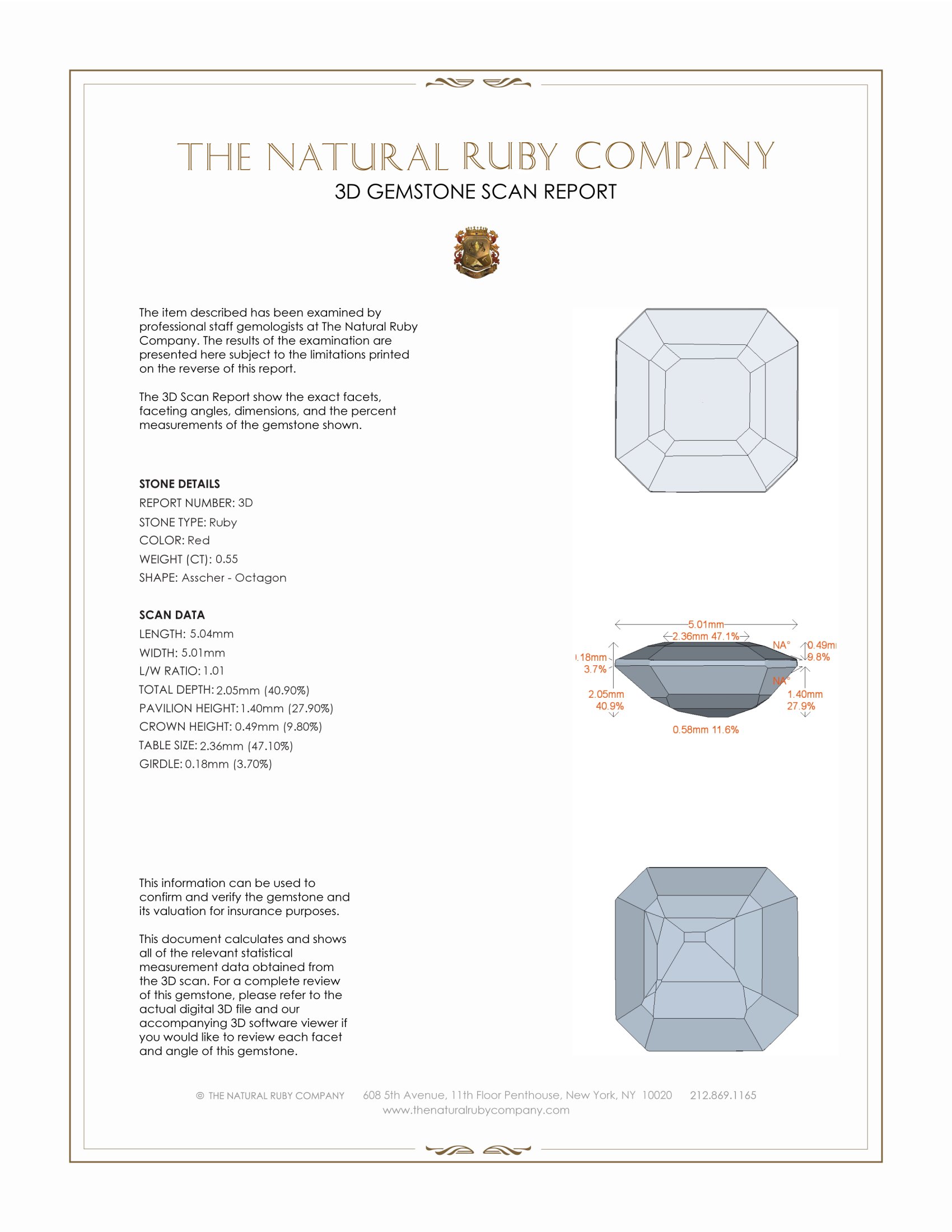 1.19 Ct.Tw. Ruby Pair from Mozambique