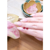 1.31&nbsp;Ct.Tw.Total Carat Weight Ruby Pair from Mozambique Life Style